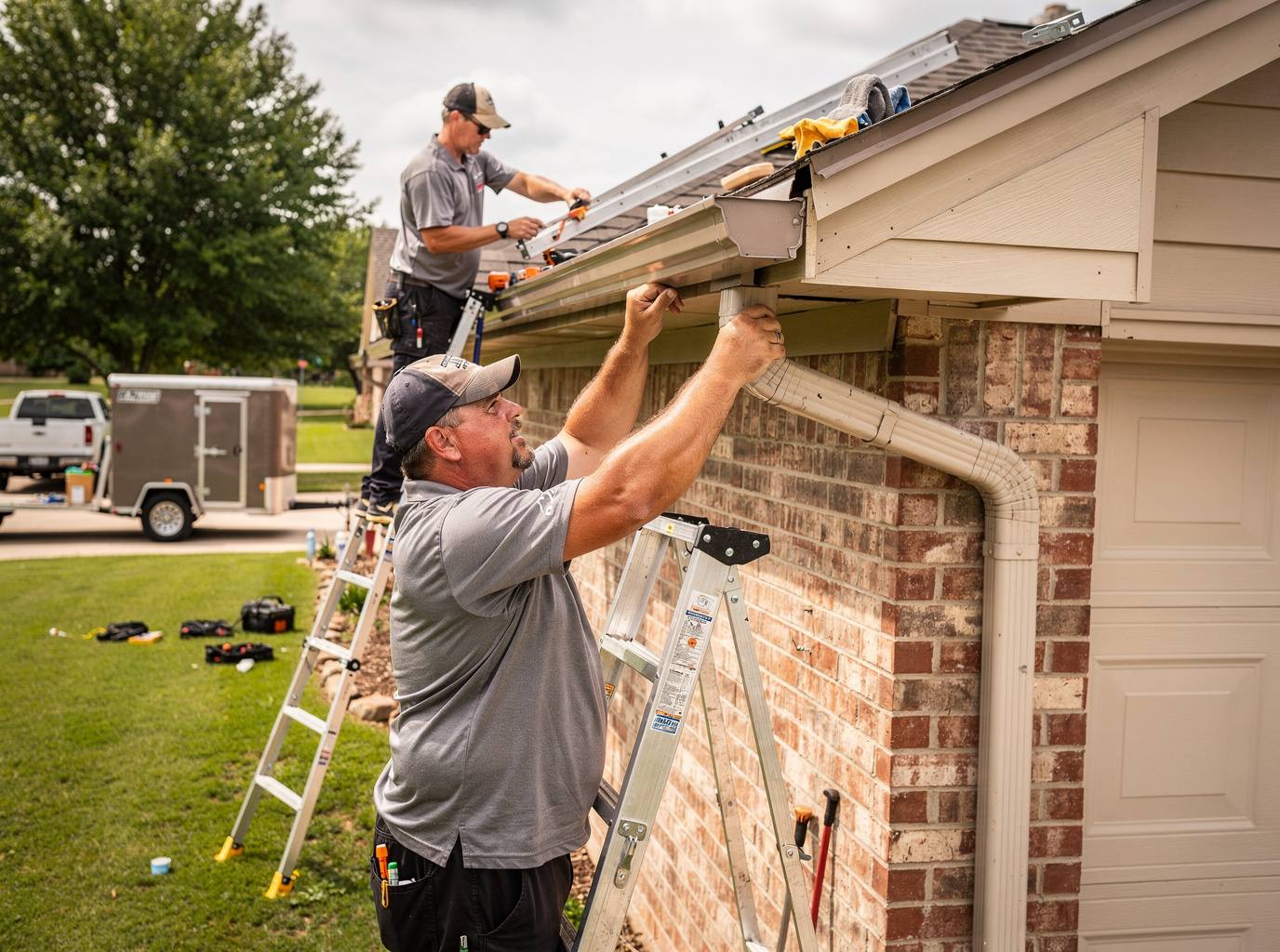  gutter installation in Nash